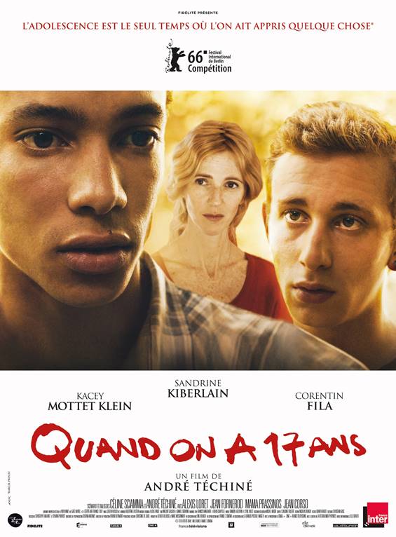 Résultat d’images pour film quand on a 17 ans affiche