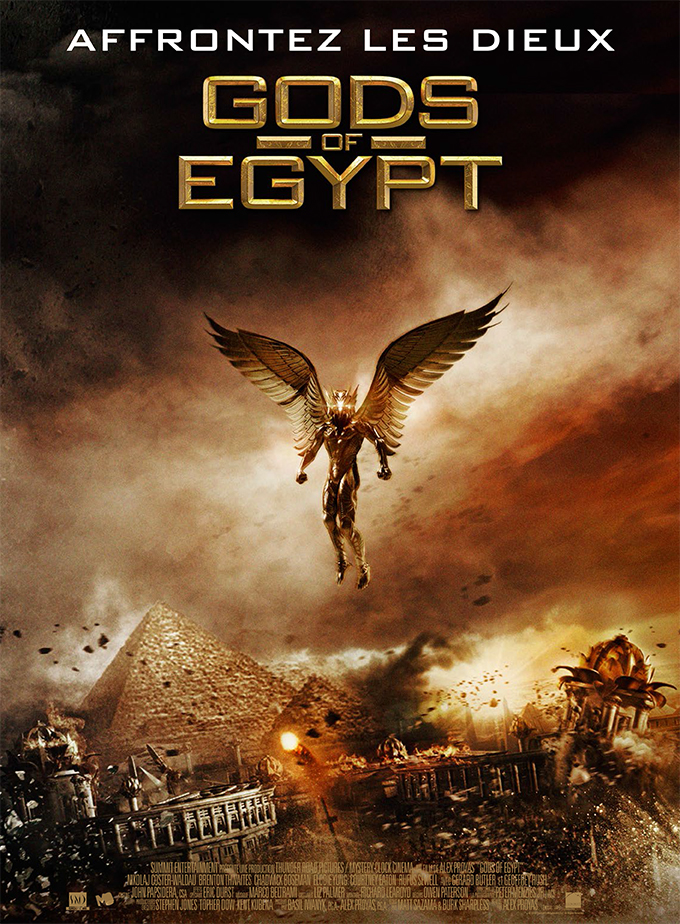 Gods of Egypt, découvrez les affiches du film Zickma