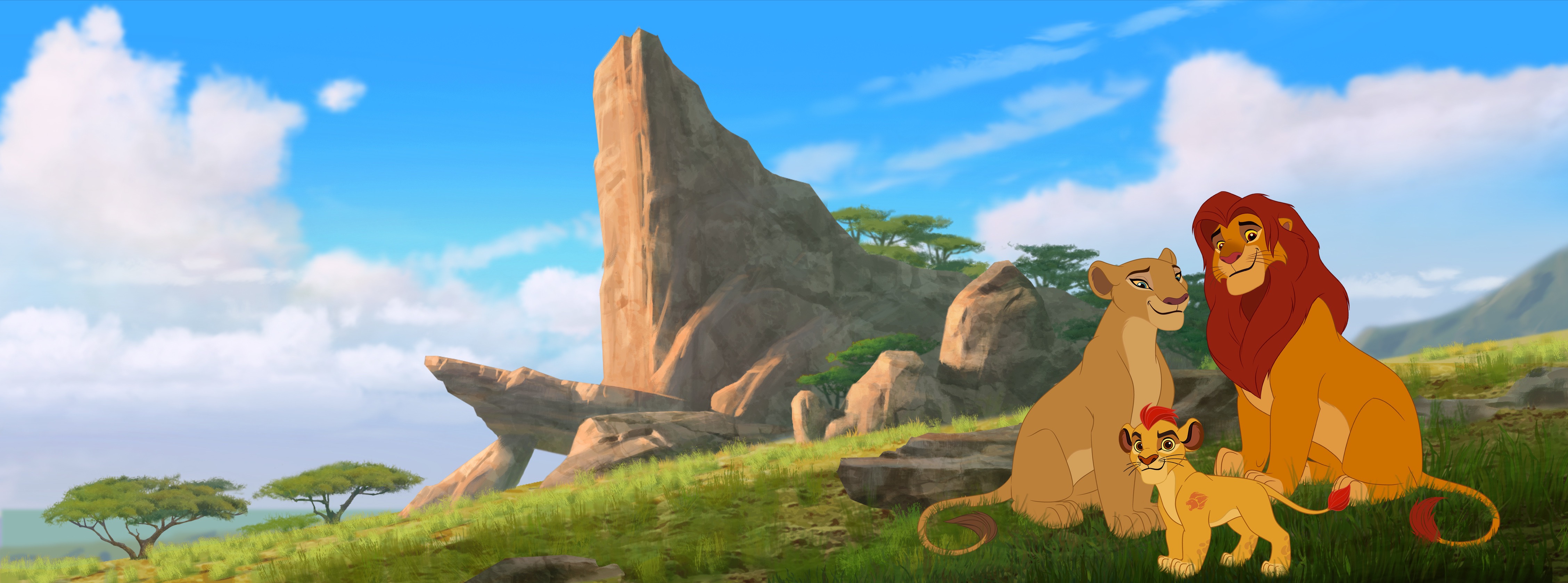 Новую игру симба. Lion Guard Симба. Король Лев 2015.