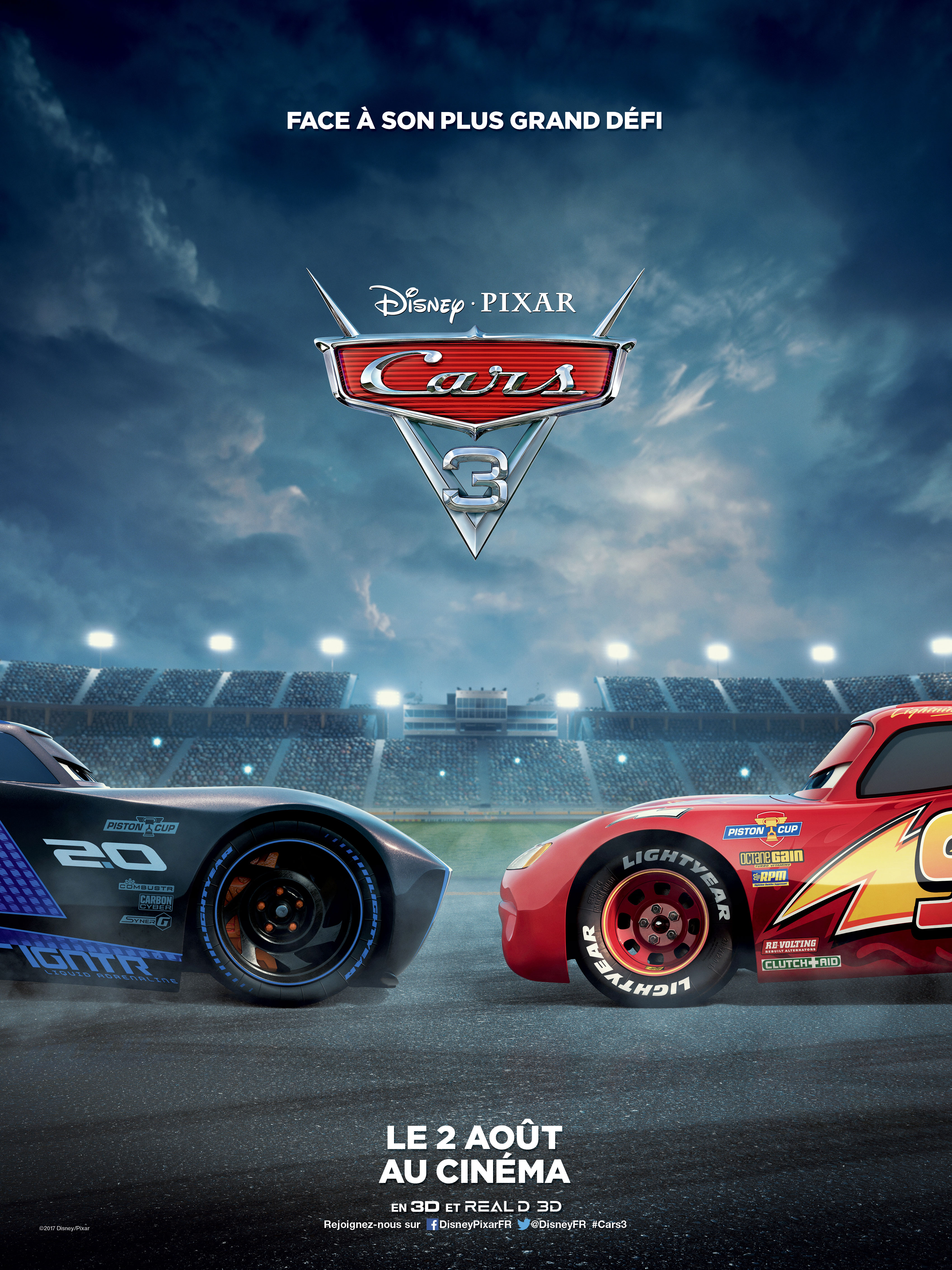 Cars 3 Flash McQueen face à son destin Zickma